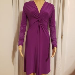 NWT Josie Natori Jersey Fit Flare Dress XS
